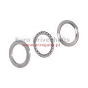 Łożysko kulkowe wzdłużne, 55x78x16