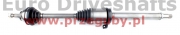 mercedes a (p) front driveshaft w169, b w245 (a.t.), l=950mm