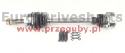 mercedes sprinter (l,p) front driveshaft w901 310d/312d/410d/412d, 4wd 1995-2006, l=690mm
