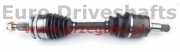 mitsubishi l200 (l) front driveshaft 2005-2015, fiat fullback 2.4 jtd, l=595mm