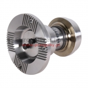 комплект под подвесной подшипник 70mm, 180kv труба 130 x 6mm, szer. łoż. 22mm, 4x15mm, h-165mm