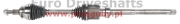 mazda (p) front driveshaft 6 (gj/gl) 2.2d 2012-2020, cx-5 (ke/gh) 2.2d 2012-2017 4wd (a.t.), l=1024mm