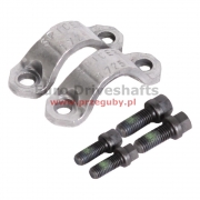 jarzmo, obejma krzyżaka 27mm spicer 2 obejmy + 4 śruby, seria 1310, 1330