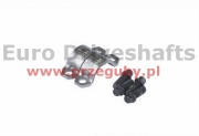 jarzmo, obejma krzyżaka 30.2mm 2 obejmy  + 4 śruby, seria 1350, 1410, śruby 5/16