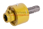 adapter sprzęgła jednokierunkowego 2400nm; 6/6 frezów 34.9mm (1 3/8
