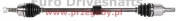 opel corsa d (p) front driveshaft 1.0/1.2/1.4, corsa e 1.2/1.4, adam 1.2/1.4 (m.t.), l=918mm