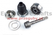 cv joint(30-100) h-37mm, chevrolet end CV joint, +shaft tube 64mm, holes 6x8mm, captiva, opel antara, jeep liberty kk (replacement of cvj015, cvj008)