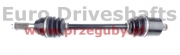 driveshaft quad - polaris ranger 400/500/800 efi - rear, l=650mm