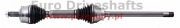 land rover (p) półoś przednia range rover iii (l322) 3.0 d/3.6 d/4.2/4.4 d awd 2002-2012 (a.t.), l=970mm