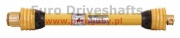 PTO Shaft Star Tube 34.9 x 106.3 l=910mm, l1=710mm, 6/6 spline 34.9mm/34.9mm (1 3/8