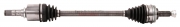 subaru (l,p) front driveshaft forester (sg) 2002-2008, impreza, l=780mm