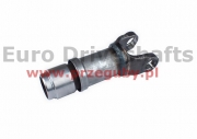 złącze przesuwne 27 x 74.6 rura spicer 52 x 3.5mm, l=180mm, (687-15), wysoka jakość, teflon na tulei, walcowany frez