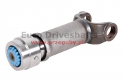 Sleeve assembly 27 x 81.8 tube 63.5 x 2.4mm, l=202mm, teflon on spline 