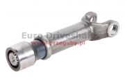 Sleeve assembly 27 x 81.8 tube 63.5 x 2.4mm, l=230mm, high quality, teflon na tulei, walcowany spline