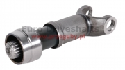 złącze przesuwne 27 x 81.8 rura 76.2 x 2.4mm, l=190mm, wysoka jakość, teflon na tulei, walcowany frez