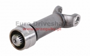 złącze przesuwne 27 x 81.8 rura 76.2 x 2.4mm, l=230mm, wysoka jakość, teflon na tulei, walcowany frez
