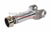 Sleeve assembly 49.2 x 154.8 tube 101,6 x 3.4mm, l=340mm, lock plates