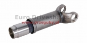 Sleeve assembly 30 x 81.8 tube 50.8 x 2.4mm, l=245mm, high quality, teflon na tulei, walcowany spline