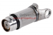 Sleeve assembly 30 x 81.8 tube 60 x 3mm, l=175mm, high quality, teflon na tulei, walcowany spline