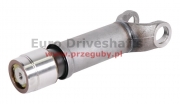Sleeve assembly 30 x 81.8 tube 60 x 2mm, l=243mm, high quality, teflon on sleeve, rolled spline