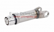 Sleeve assembly 30 x 81.8 tube 60 x 3mm, l=239mm, high quality, teflon na tulei, walcowany spline
