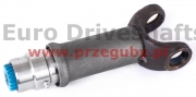 Sleeve assembly 30 x 81.8 tube 50 x 3mm, l=185mm, teflon niebieski