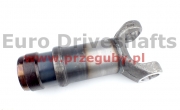 Sleeve assembly 50 x 155 tube 100 x 3mm, l=315mm, teflon na tulei, walcowany spline