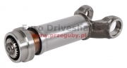 Sleeve assembly 57 x 164 tube 110 x 6mm, l=315mm, propshaftgłówny, scania p500, teflon on sleeve