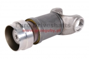 Sleeve assembly 57 x 152 tube 120 x 6mm, l=287mm, high quality, teflon na tulei, walcowany spline