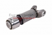 Sleeve assembly 57 x 152 tube 120 x 6mm, l=390mm, high quality, teflon na tulei, walcowany spline, trs