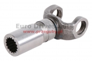 Sleeve assembly 23.8 x 61.3, tube 40mm, diameter  zewnętrzna tulei 37mm, l=108mm + 17mm, teflon