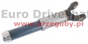 Sleeve assembly 30.2 x 81.8 tube 50 x 3mm, l=360mm, high quality, teflon na tulei, walcowany spline