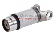 Sleeve assembly 30.2 x 81.8 tube 60 x 3mm, l=175mm, high quality, teflon na tulei, walcowany spline