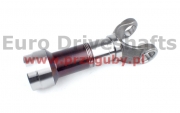 Sleeve assembly 30.2 x 81.8 center bearing 47 tube 70 x 2mm, l=235mm, cb 47mm, mb sprinter, vw crafter