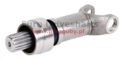 Sleeve assembly 30.2 x 81.8 tube 76.2 x 2.4mm, l=194mm, high quality, teflon on sleeve, rolled spline