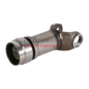 Sleeve assembly 47.6 x 135 spicer tube 100 x 4.5mm, l=261mm, high quality, teflon on sleeve, rolled spline