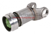 złącze przesuwne 65 x 172 spicer rura 140 x 5mm, l=310mm, wysoka jakość, teflon na tulei, walcowany frez