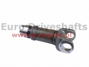 złącze przesuwne 57 x 152.6 rura 100 x 6mm, l=339mm, volvo, wysoka jakość, teflon na tulei, walcowany frez