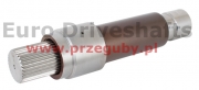 Sleeve assembly/ fixing end 79mm do modyfikacji, 30 splines, l-300/500mm, tube 120x6mm