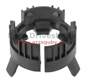 SLIDE - PLASTIC SHIELD BEARING - TUBE DIAMETER 65mm; for slide 50mm