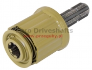 ratchet torque limiter adaptor 900nm, 6/6 splines 34.9mm (1 3/8