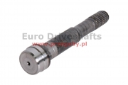 wałek przegubu z wieloklinem - 25 шлицевой конец do przegubu ch501/ cvj101, pod rurę 50mm x 3mm