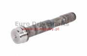 Splined stubshaft - 26 splines to the cv joint cvj011 for tube 50mm x 3mm