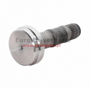 wałek przegubu z wieloklinem - 25 шлицевой конец do przegubu cvj100/ me807, pod rurę 65mm x 2mm