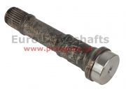 Splined stubshaft - 28 splines to the cv joint me754/ me789, for tube 50.8 x 2.4mm