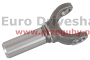 Propshaft sleeve on gearbox side 27 x 81.8 usa 21 splines, l-160mm, outer diameter38mm