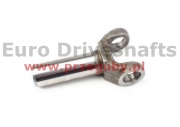 Propshaft sleeve on gearbox side 23.8 x 61.3 nissa 18 splines, śr zewn. tulei - 30mm, l-120mm