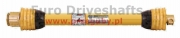 PTO Shaft Triangle Tube 30.2 x 92 l=810mm, l1=610mm, 6/6 spline 34.9mm/34.9mm (1 3/8