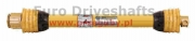 PTO Shaft Triangle Tube 30.2 x 92 l=910mm, l1=710mm, 6/6 spline 34.9mm/34.9mm (1 3/8