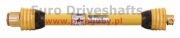 PTO Shaft Triangle Tube 34.9 x 106.3 l=810mm, l1=610mm, 6/6 spline 34.9mm/34.9mm (1 3/8
